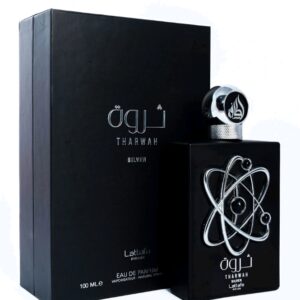 Tharwah Silver de Lattafa 100ml Versión EDP Tendencia Masculina