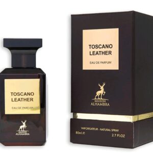 Toscano Leather de Maison Alhambra 80ml Versión EDP Tendencia Masculina