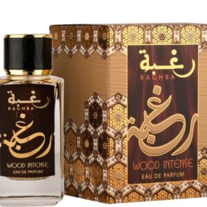 Raghba Wood Intense de Lattafa 100ML Versión EDP Tendencia Unisex Masculino
